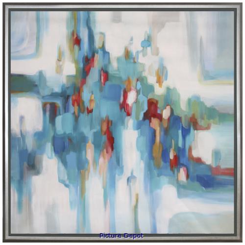 Picture of Abstract in Bright Blue           OP91560