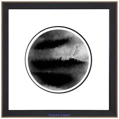 Picture of Black and White Circle III                    GL0740