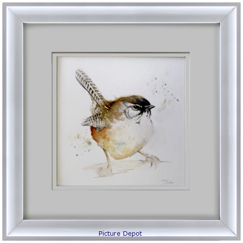 Picture of Watercolor Mountain Bird l GL00858