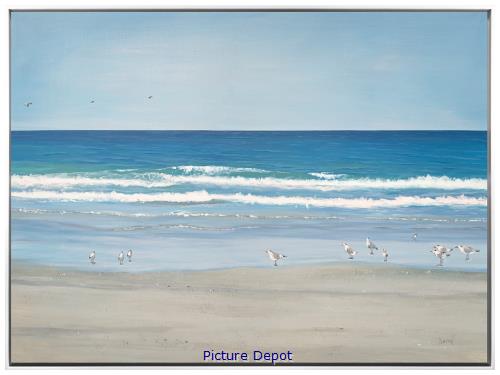 Picture of Birds on the Beach OP1009-1
