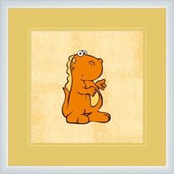 Picture of ORANGE DINO                                    23357 