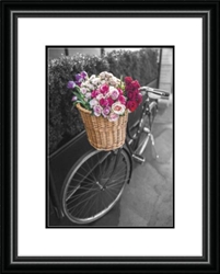 Picture of Basket of Flowers I        300020