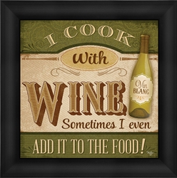 Picture of I Cook with Wine           OT00448