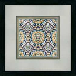 Picture of Floral Tile III  GL00509