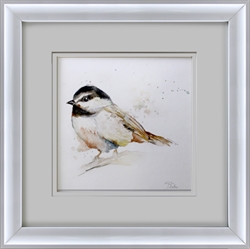 Picture of Watercolor Mountain Bird ll GL00859