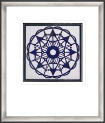 Picture of Watercolor Abstract Indigo GL00917