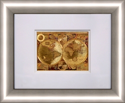 Picture of Gold Foil Gold Map GL00789