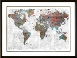 Picture of World Map l  GL00994