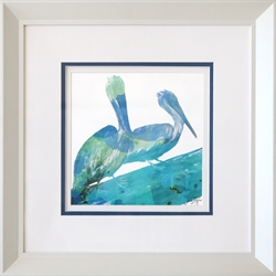 Picture of Watercolor Pelican Square II  GL01002