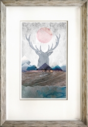 Picture of Deer and Mountains 2   GL01021