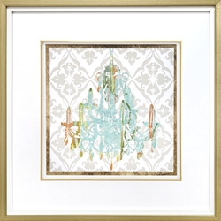 Picture of Damask Chandelier III GL01229