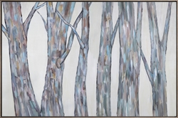 Picture of Birches on Linen OP0532-1