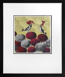 Picture of Blooming Birds, Chrysanthemum 11 GL01851