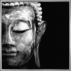 Picture of Black & White Buddha                 GL1661