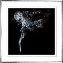 Picture of Smoke on a Black Background  GL0406