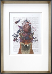 Picture of Fox Bird Keeper with Artichoke  GL0513