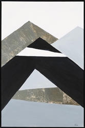 Picture of Mountain Geo with Silver Foil OP1152-1