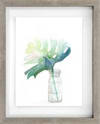 Picture of Tropical Green Leaves l GL1817