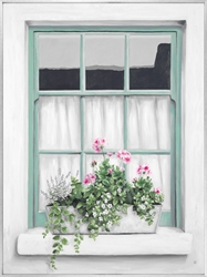 Picture of Planter Flower by the Window  OP1238-1