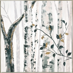 Picture of Golden Birches with Gold Foil           OP1297-1