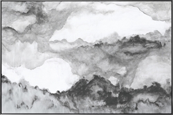 Picture of Glitter Black Abstract                       OP1336-1