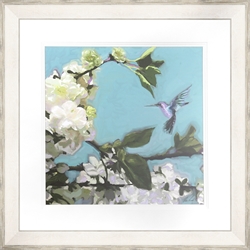 Picture of Hummingbird Floral I                          GL0696