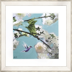 Picture of Hummingbird Floral II                       GL0697