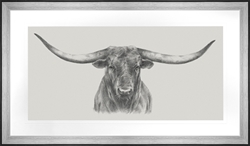 Picture of Longhorn Bull                                        GL0668