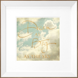 Picture of Dream as Big as the Sky (gold foil)      GL1037