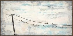 Picture of Birds on Wire                               OP1373-1