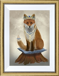 Picture of Fox with Tiara, Full                      GL2361