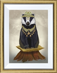 Picture of Badger with Tiara, Full                        GL2362      