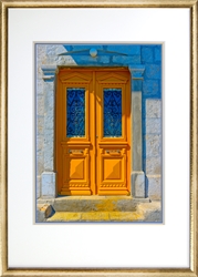 Picture of Beautiful Wooden Old Door              GL2166
