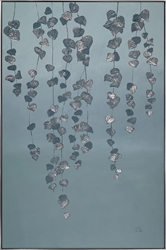 Picture of Hanging Leaves Silver Foil            OP1506-1