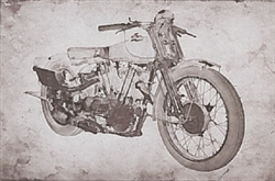 Picture of Rustic Motorcycle                TG0214