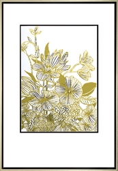 Picture of Gilded Wildflower Tangle I        GL2457