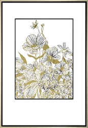 Picture of Gilded Wildflower Tangle II       GL2458