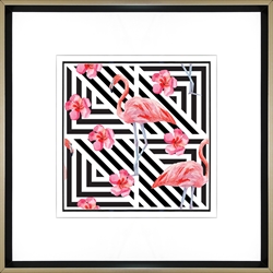 Picture of Watercolor Pink Flamingo       GL2581