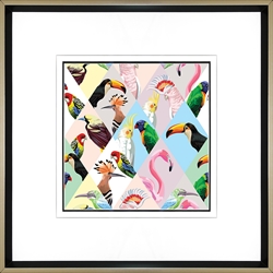 Picture of Tropical Birds Vector            GL2578