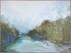 Picture of Mountain River          OP1796-1