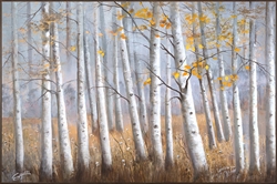 Picture of Birch Tree (yellow leaf)      OP1972-1