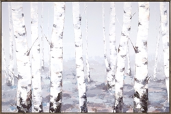 Picture of Grey Birches           OP1836-1