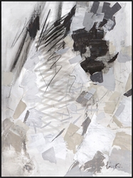 Picture of Black & Gray Abstract       OP2305-1