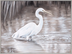 Picture of Wading Egret             OP2364-1