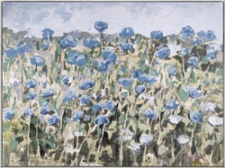 Picture of Blue Poppies           OP2276-1