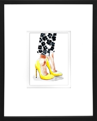 Picture of Yellow Heels               GL756