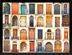 Picture of Muticolor Doors             GL203