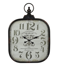 Picture of Vintage Metal Clock                WCL76  