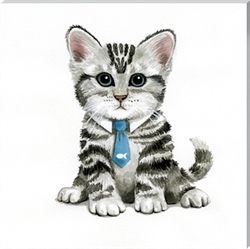 Picture of Fish Tie Kitty      CW00144