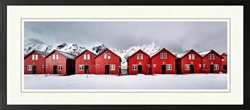 Picture of Red Hut Row Panel         GL372